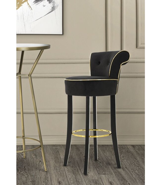 Mauro Ferretti BARKRUK LUXY ZWART CM 46X48X96