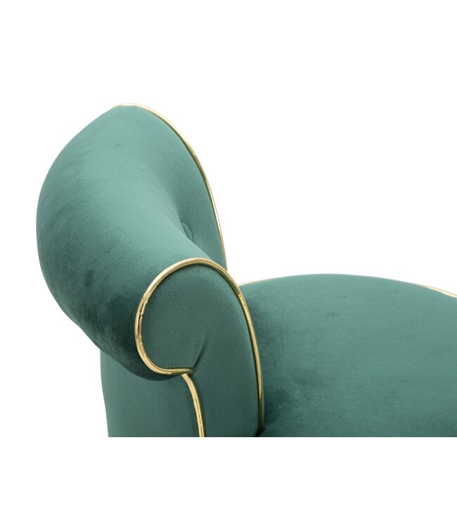 Mauro Ferretti BARKRUK LUXY CRÈME CM 46X48X96