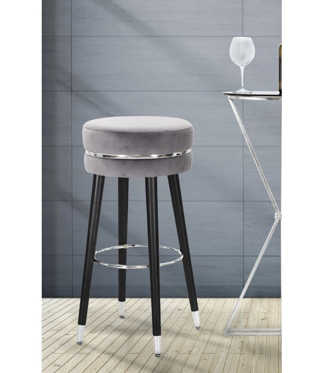 Mauro Ferretti BARKRUK PARIS GRIGIO/ZILVER CM Ø 35X74