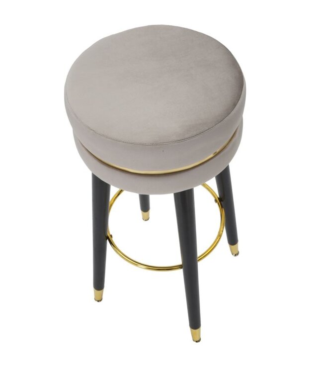 Mauro Ferretti BARKRUK PARIS GRIGIO/GOUD CM Ø 35X74