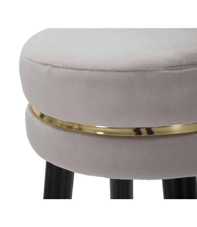 Mauro Ferretti BARKRUK PARIS GRIGIO/GOUD CM Ø 35X74