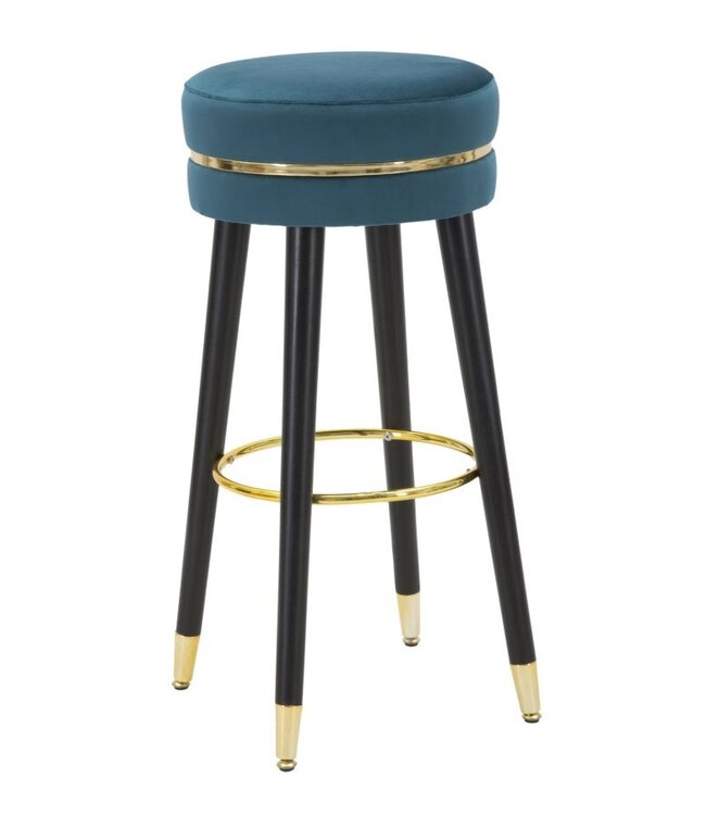 Mauro Ferretti BARKRUK PARIJS TEAL/GOUD CM Ø 35X74