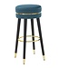 Mauro Ferretti BARKRUK PARIJS TEAL/GOUD CM Ø 35X74