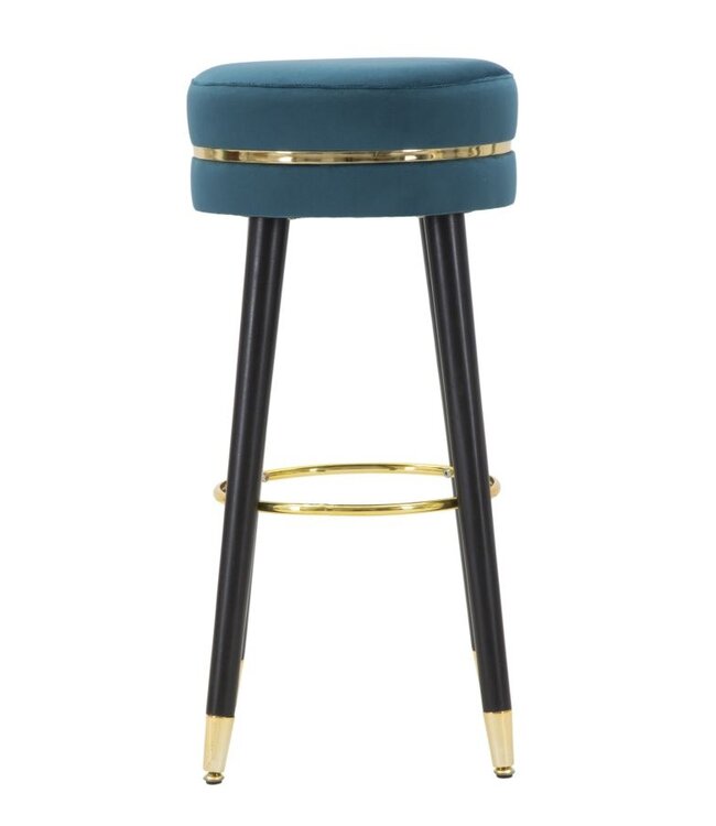 Mauro Ferretti BARKRUK PARIJS TEAL/GOUD CM Ø 35X74