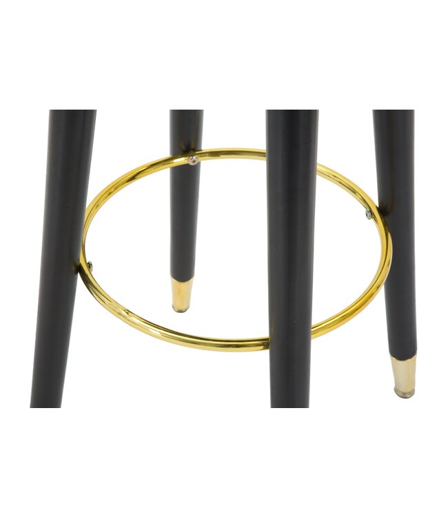 Mauro Ferretti BARKRUK PARIJS TEAL/GOUD CM Ø 35X74