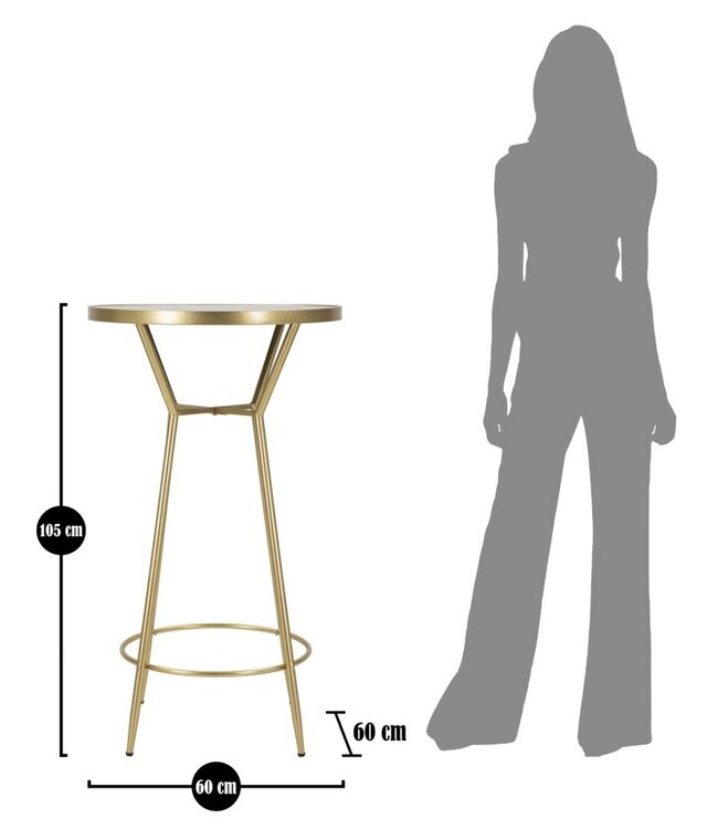 Mauro Ferretti BARTAFEL CIRKEL CM Ø 60X105