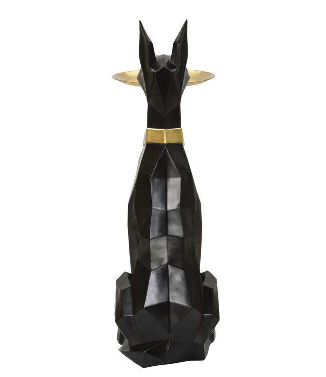 Mauro Ferretti HOND ORY MET DIENBLAD CM 30X64X91