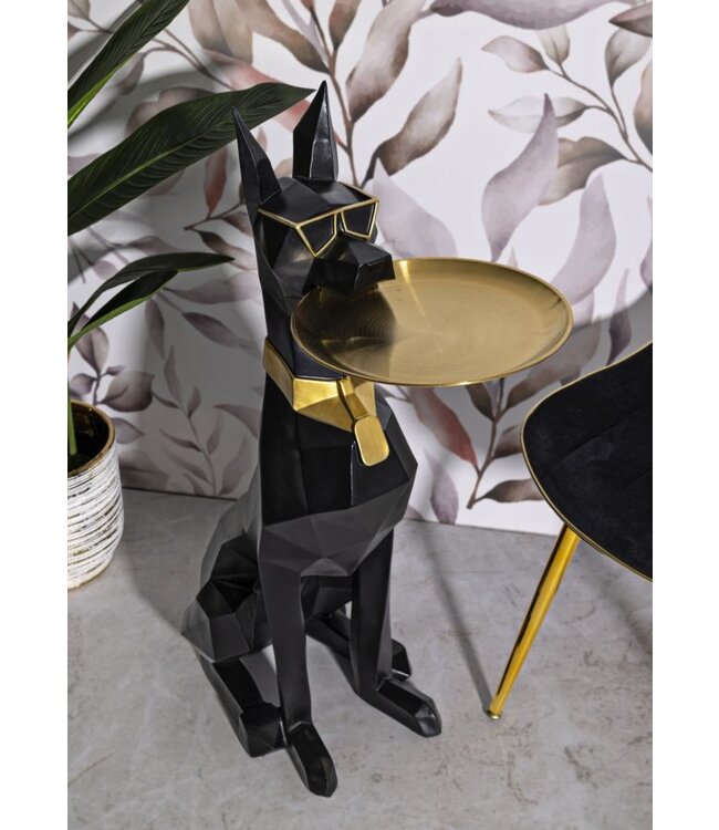 Mauro Ferretti HOND ORY MET DIENBLAD CM 30X64X91