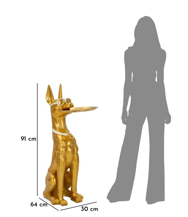 Mauro Ferretti HONDENKUIL MET DIENBLAD CM 30X64X91