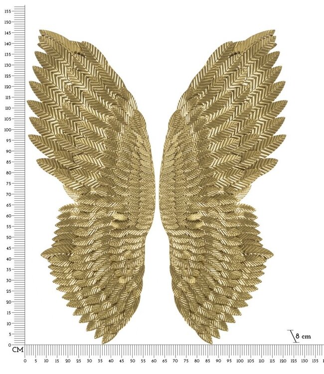 Mauro Ferretti WANDPANEEL SUPER WINGS SET 2 STUKS CM 60X8X146