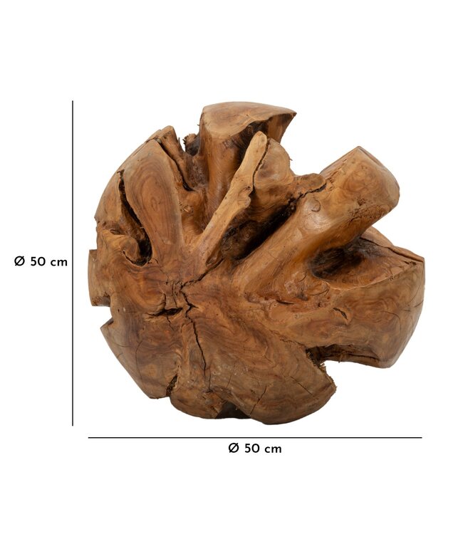 Mauro Ferretti BOL TEAKHOUT CM Ø 50