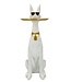 Mauro Ferretti HOND ORY MET DIENBLAD CM 27X51X74 - 120080003