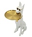 Mauro Ferretti HOND ORY MET DIENBLAD CM 27X51X74 - 120080003