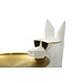 Mauro Ferretti HOND ORY MET DIENBLAD CM 27X51X74 - 120080003