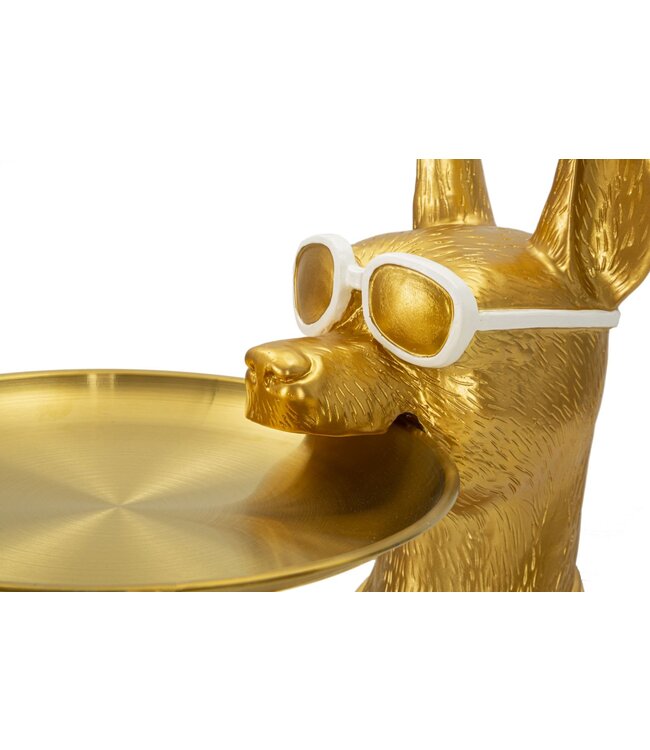 Mauro Ferretti HONDENKUIL MET DIENBLAD CM 27X51X74