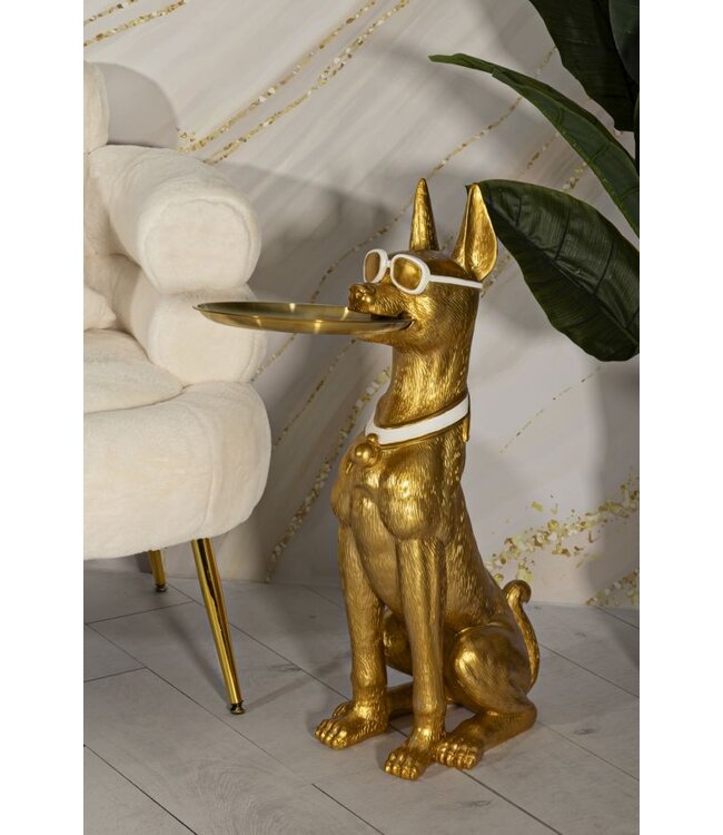 Mauro Ferretti HONDENKUIL MET DIENBLAD CM 27X51X74