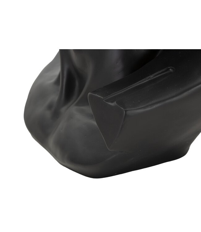 Mauro Ferretti GROTE ZWARTE KOP CM 44X35,5X60