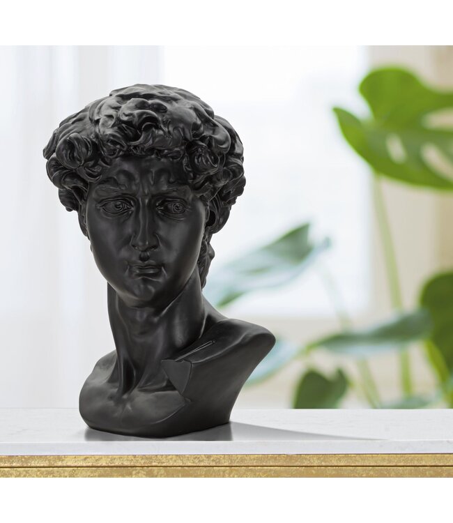 Mauro Ferretti GROTE ZWARTE KOP CM 44X35,5X60