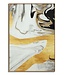 Mauro Ferretti GLAZEN WANDPANEEL MET FRAME GHOSTLY CM 80X3,5X120