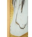 Mauro Ferretti GLAZEN WANDPANEEL MET FRAME GHOSTLY CM 80X3,5X120