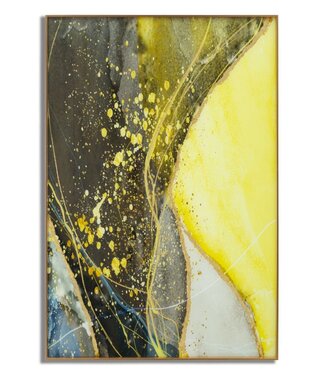 Mauro Ferretti GLAZEN WANDPANEEL MET FRAME SUNNY CM 80X3,5X120