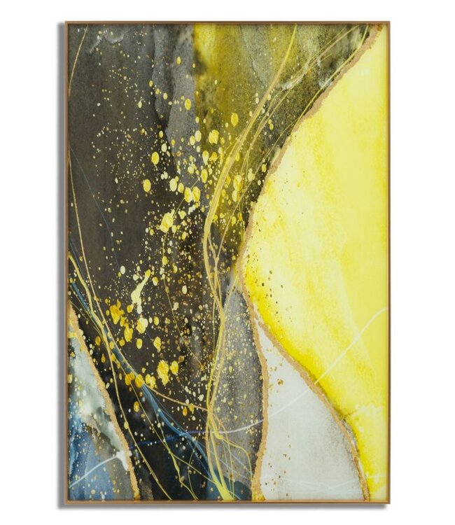 Mauro Ferretti GLAZEN WANDPANEEL MET FRAME SUNNY CM 80X3,5X120