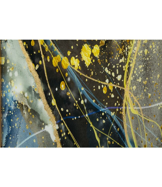 Mauro Ferretti GLAZEN WANDPANEEL MET FRAME SUNNY CM 80X3,5X120