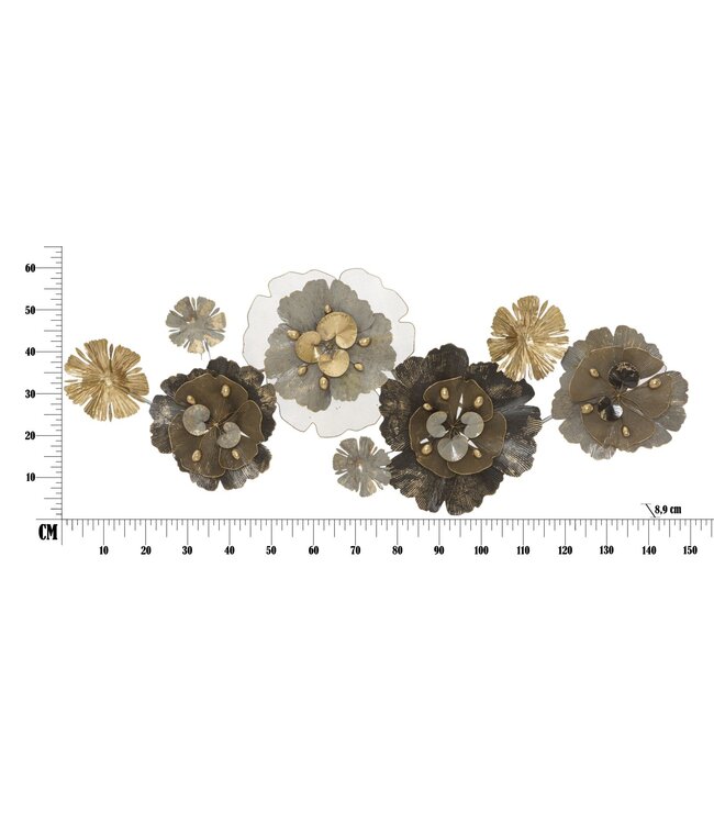 Mauro Ferretti IJZEREN PANEEL BUNGY CM 149,2X8,9X61