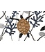 Mauro Ferretti IJZEREN WANDPANEEL SCHILDPAD CM 132,7X5,7X69,9