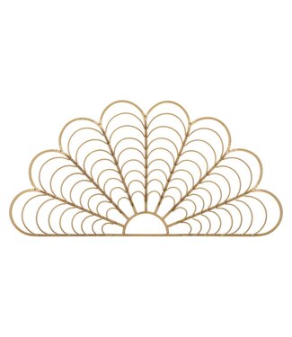 Mauro Ferretti IJZEREN WANDPANEEL PANAMA CM 160X2X80CM