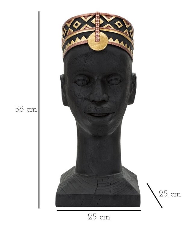 Mauro Ferretti MASSAI MAN CM 25X25X56