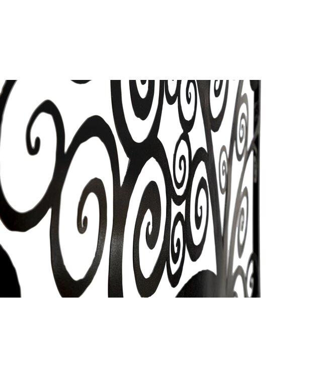 Mauro Ferretti IJZEREN WANDPANEEL DRIE PLUS CM 100X1X100