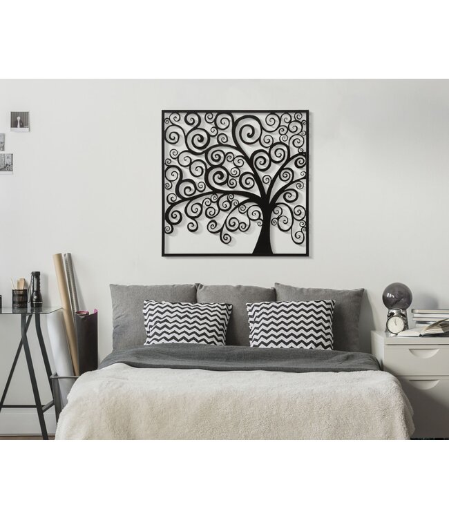 Mauro Ferretti IJZEREN WANDPANEEL DRIE PLUS CM 100X1X100