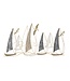 Mauro Ferretti IJZEREN WANDPANEEL BOOTLAMP CM 123,8X5,1X69,9