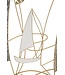Mauro Ferretti IJZEREN WANDPANEEL BOOTLAMP CM 123,8X5,1X69,9