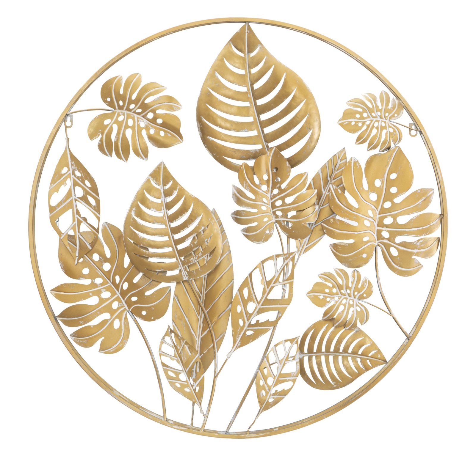 WAND IJZEREN PANEEL JUNGLE ROND CM Ø 80X6,5 afbeelding