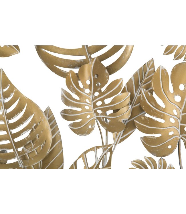 Mauro Ferretti WAND IJZEREN PANEEL JUNGLE ROND CM Ø 80X6,5