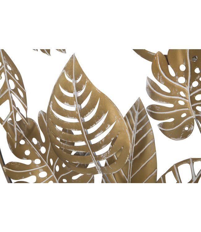 Mauro Ferretti WAND IJZEREN PANEEL JUNGLE ROND CM Ø 80X6,5