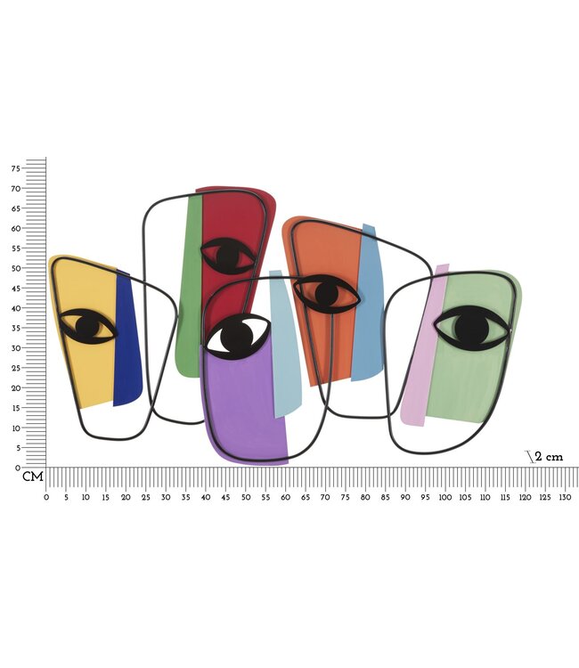 Mauro Ferretti WANDPANEEL OGEN -B- CM 120X2X72