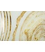 Mauro Ferretti GLAZEN WANDPANEEL MET FRAME<br />
HOUTACHTIG CM 60X3,5X90
