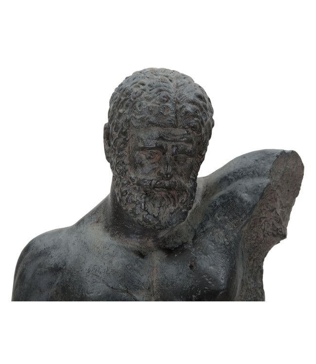 Mauro Ferretti BEELDHOUWER MUSEUM MAN CM 26X22X57,5