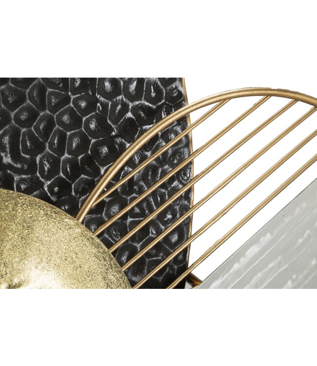 Mauro Ferretti IJZEREN WANDPANEEL BOLY CM 129,5X8,3X53,3