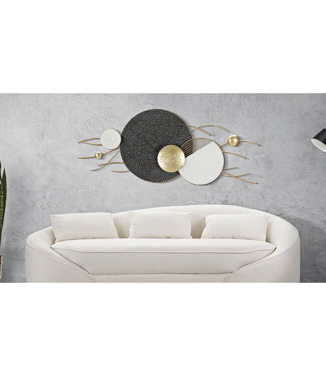 Mauro Ferretti IJZEREN WANDPANEEL BOLY CM 129,5X8,3X53,3