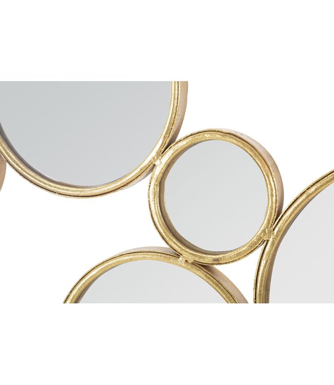 Mauro Ferretti WANDPANEEL MET SPIEGELS CM 100X2,3X51,5