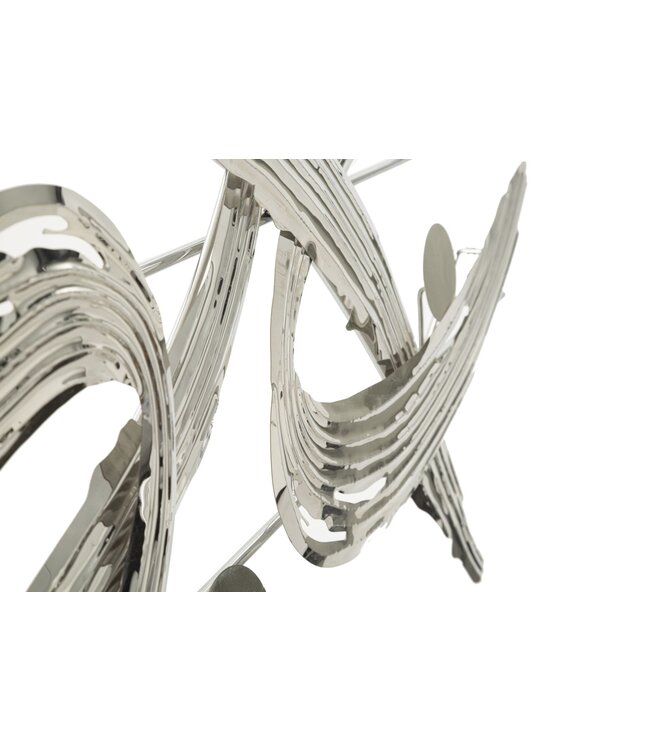 Mauro Ferretti MUUR IJZEREN PANEEL MONDRIAAN CM 121X5X52