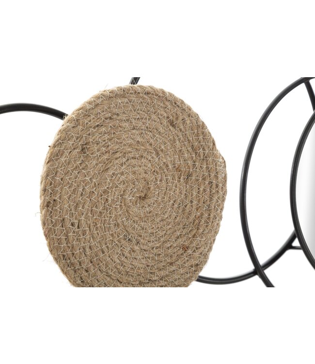 Mauro Ferretti IJZEREN WANDPANEEL TRIBY CM <br />
106,5X4,5X52