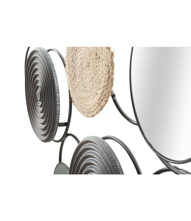 Mauro Ferretti IJZEREN WANDPANEEL TRIBY CM <br />
106,5X4,5X52