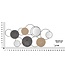Mauro Ferretti IJZEREN WANDPANEEL TRIBY CM <br />
106,5X4,5X52