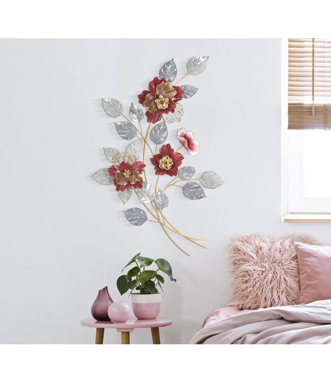 Mauro Ferretti IJZEREN WANDPANEEL LOVIS CM 68,6X7,6X98,4