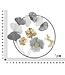 Mauro Ferretti MUUR IJZEREN PANEEL CAMPUR ROND CM 78,5X5X74